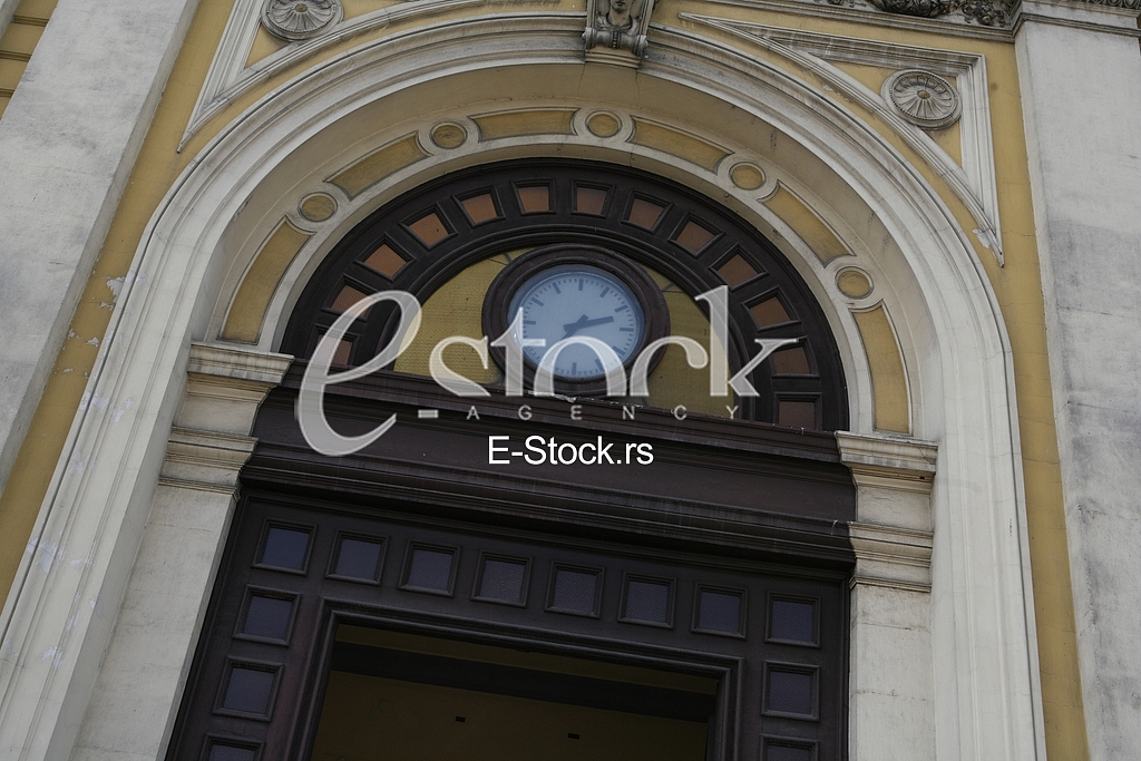 Belgrade public clocks