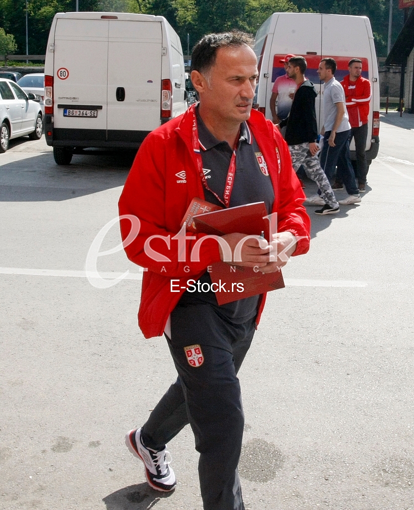 Press conference, home of football in Stara Pazova