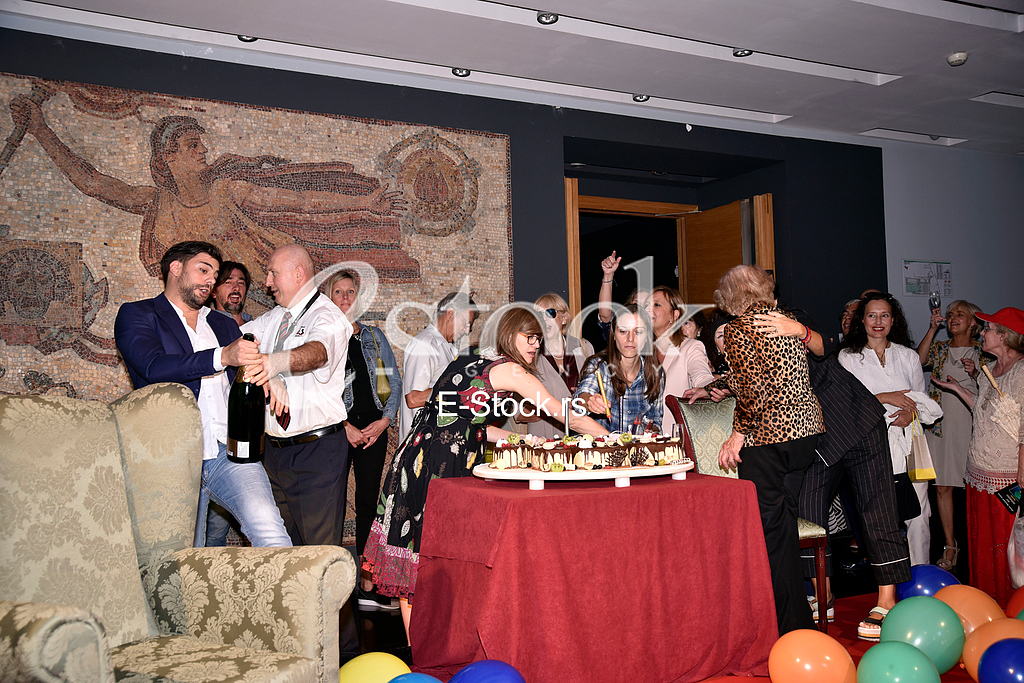 The actress Branka Veselinovic  celebrated her hundredth birthday
