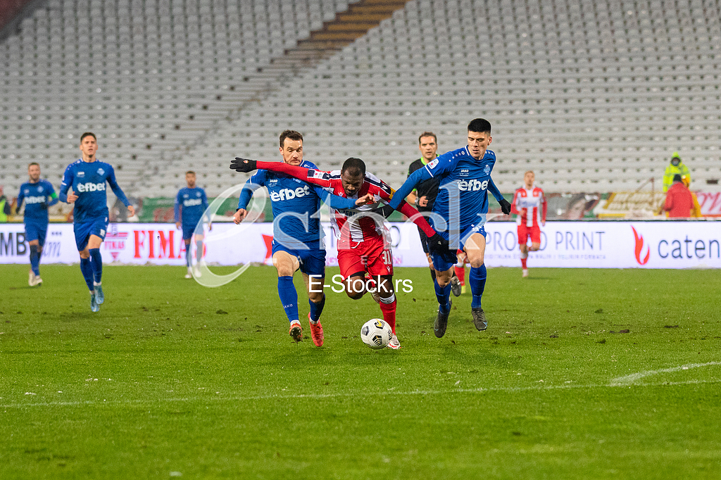 FUDBAL - 20. kolo Ling Long Super lige Srbije: Crvena zvezda - Radnik Surdulica