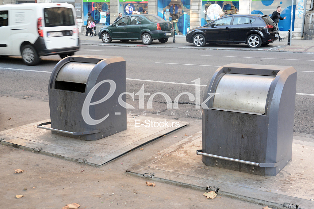underground container
