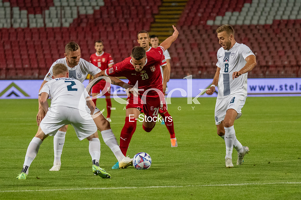 Fudbal: UEFA Liga nacija: Srbija - Slovenija