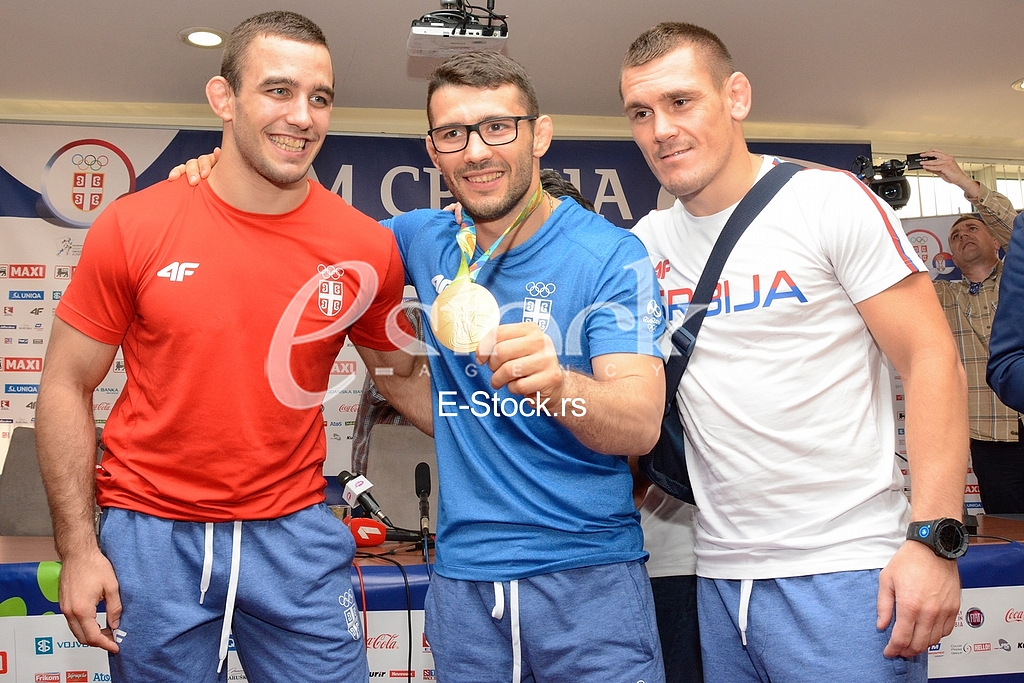 Olympic champion in wrestling, return from Olympics, Davor Stefanek