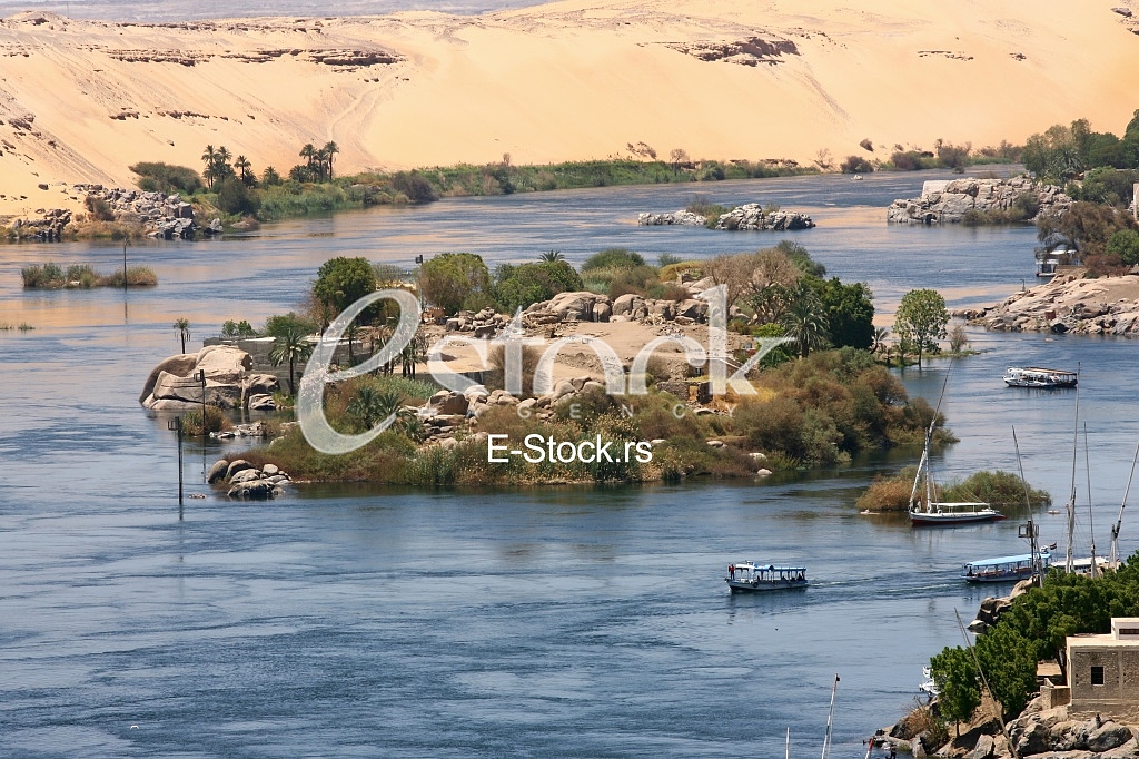 Life on the River Nile in Egypt