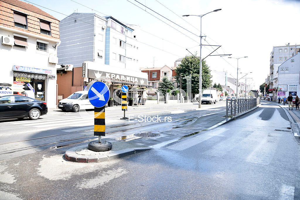 In a traffic accident on Vozdovac two persons were injured