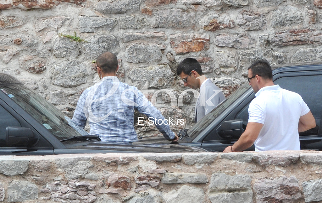 church wedding of Novak Djokovic