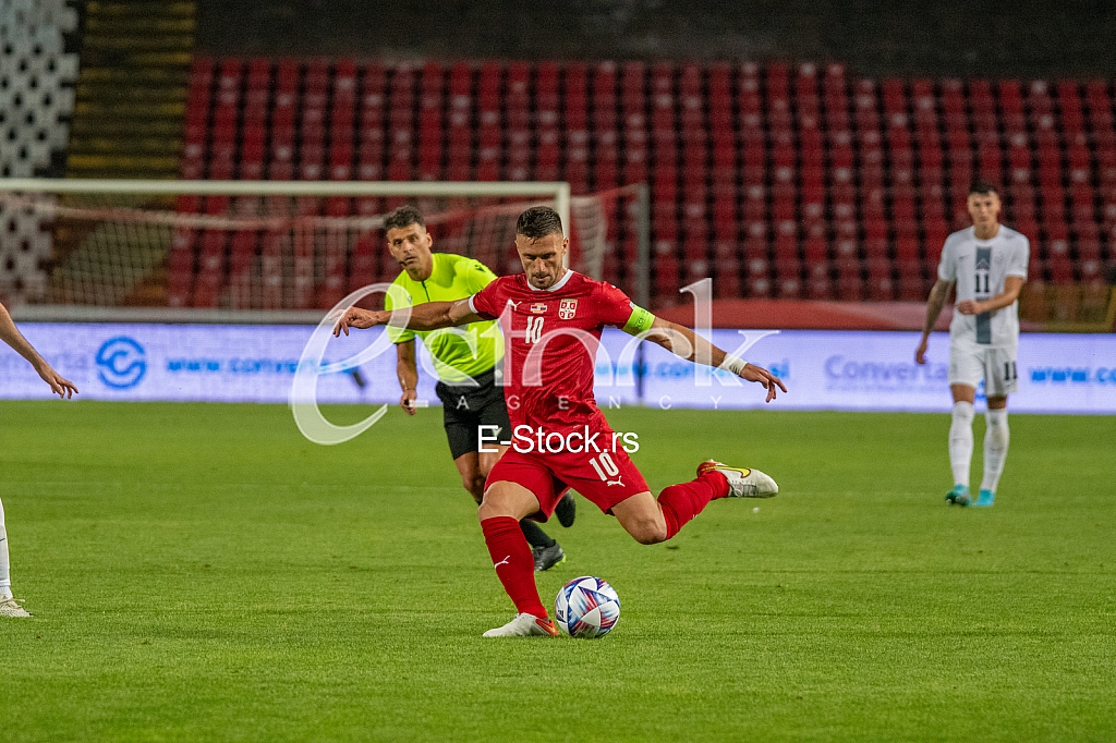 Fudbal: UEFA Liga nacija: Srbija - Slovenija