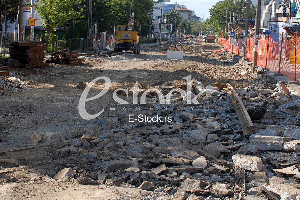 Reconstruction of the street Vojvode Stepe