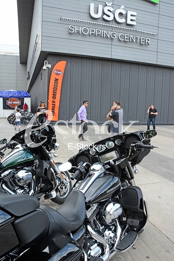 Promote and test drive of Harley Davidson