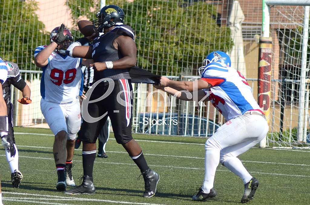 American football match