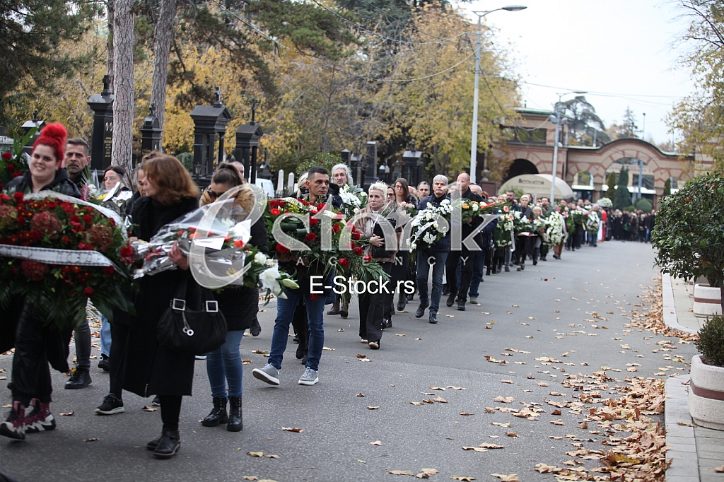 Sahrana Milka Milenija Mitrovic