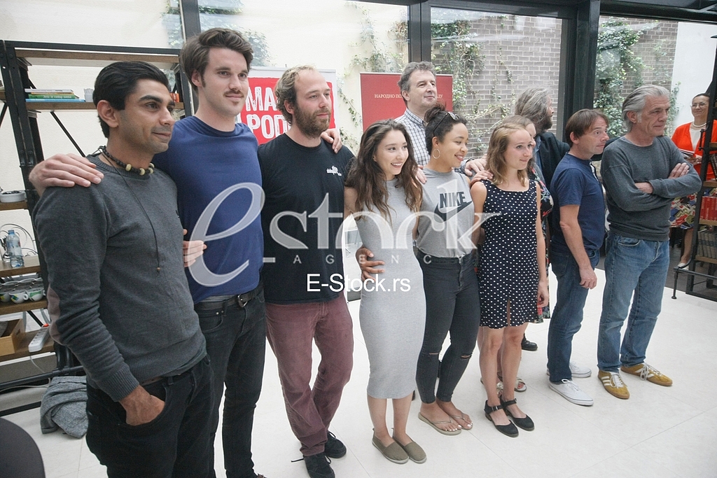 Shakespeare's Globe Theatre hosting the srtbiji press conference 