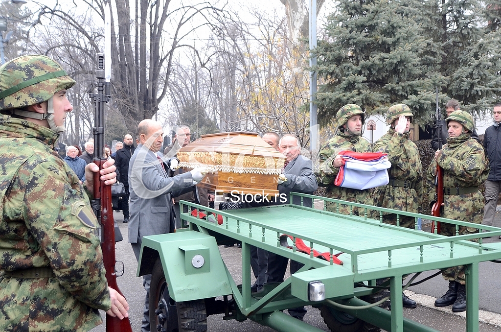 Burial of the remains Dimirija Tucovica