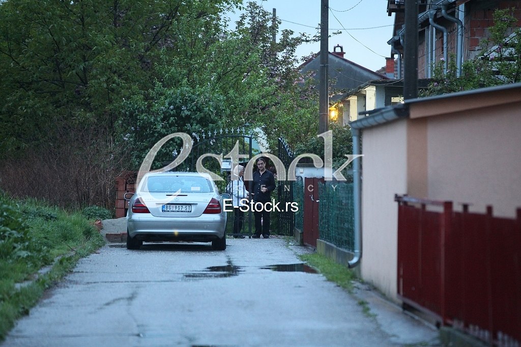 SEARCH FOR EVIDENCE The forensic search of the family house Marjanovic, the police took more black bags






