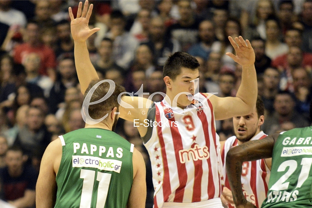 Red Star- Panathinaikos basketball game