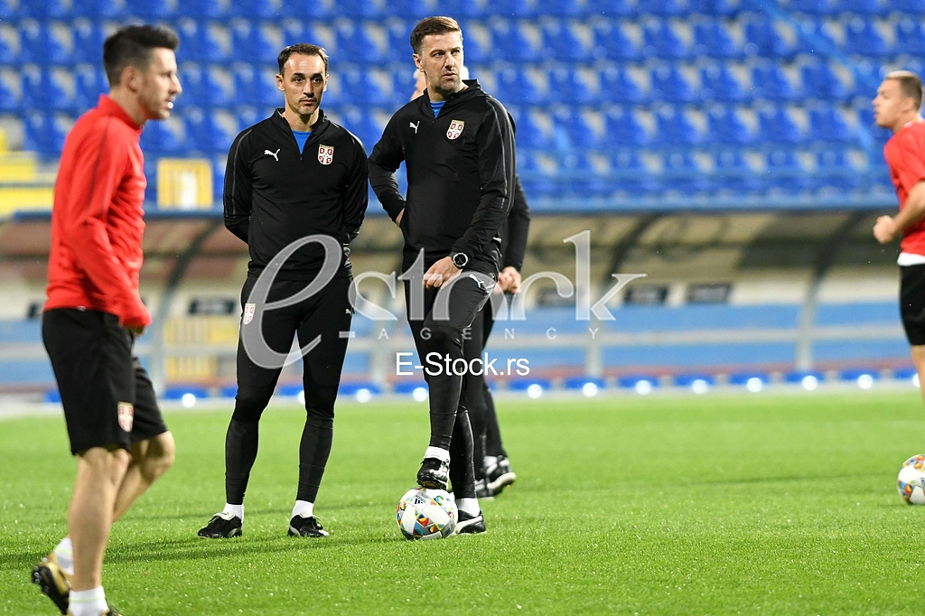 Training of the Serbian national team
