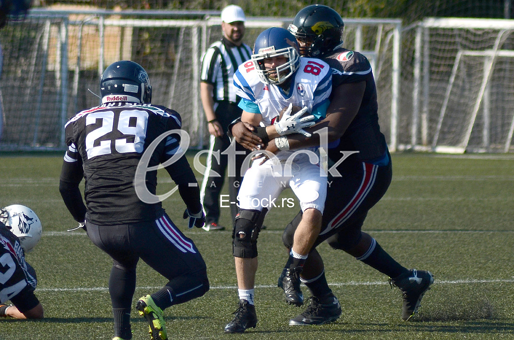 American football match