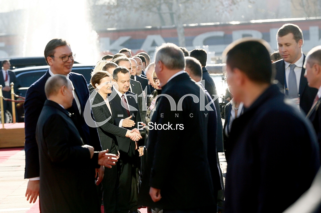 Vladimir Putin in Belgrade