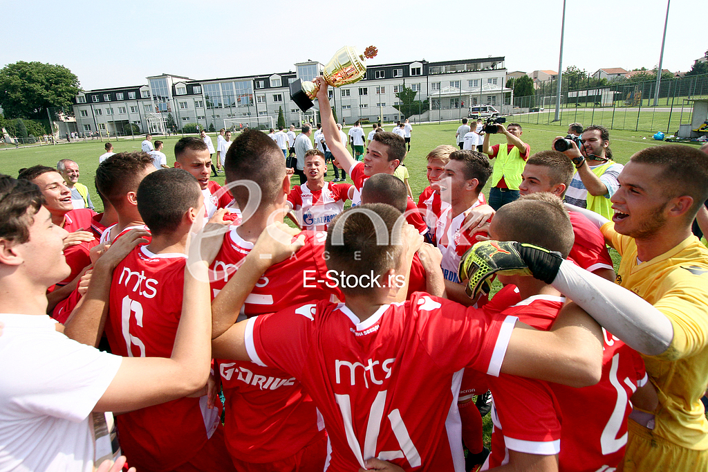 Football match  Partizan and Red Star.