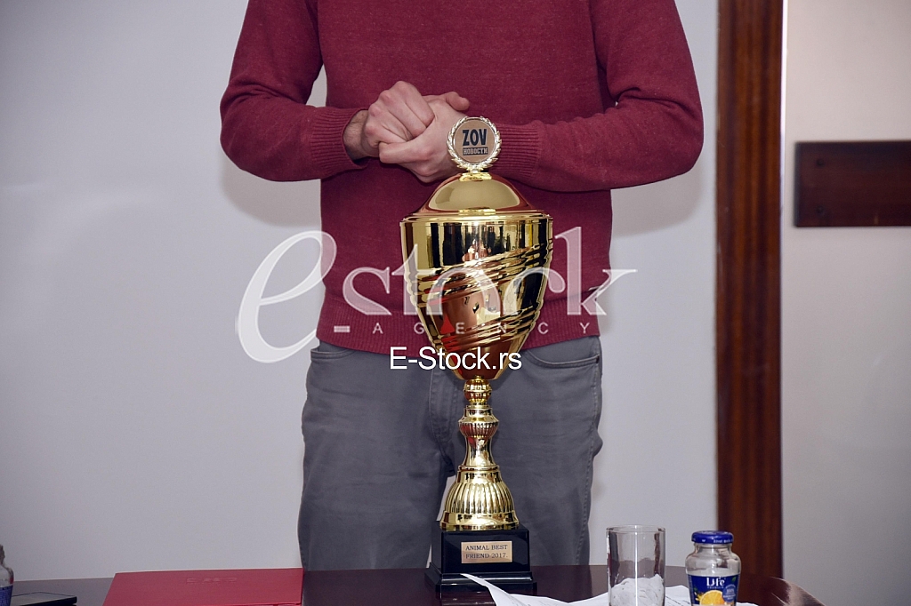 Animal's best friend award was given to Milos Djuricic