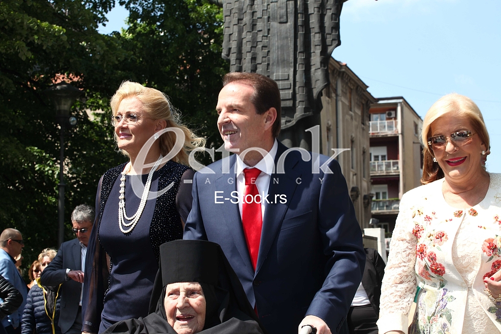 Bogoljub Karic, Danica Kuzmanovic Karic, Milanka Karic i Olivera Karic Nedeljkovic