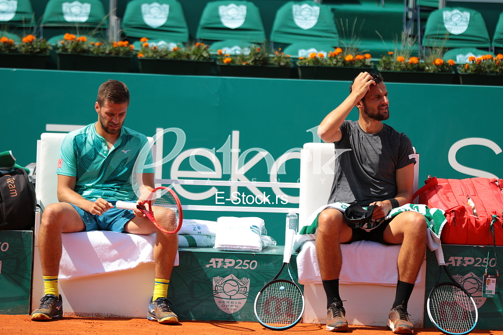 TENIS - Finale dubl Serbia Open: Nikola Metkić / Mate Pavic - Ariel Behar / Gonzalo Eskobar