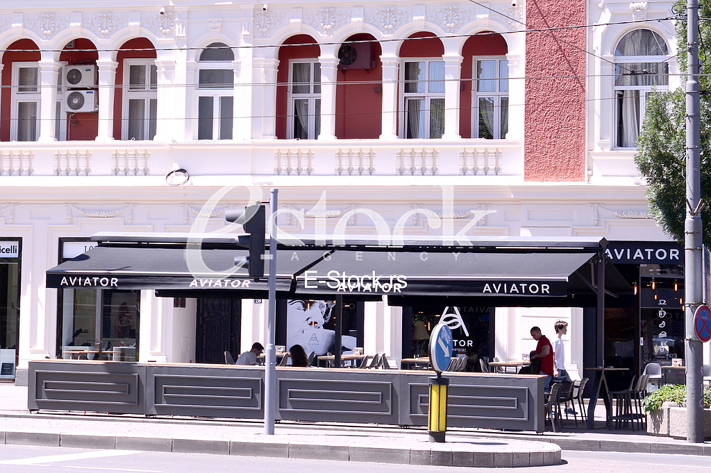 Aviator coffee shop.