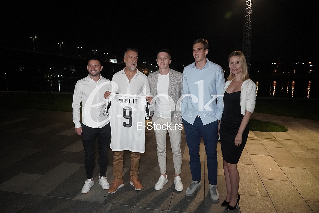 Marko Zivkovic, Gabriel Omar Batistuta, Slobodan Urosevic, Aleksandar Popovic, Biljana Obradovic