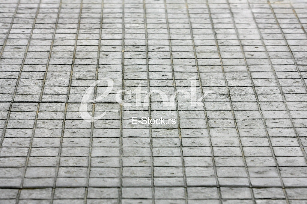 Pavement of Granite in the city