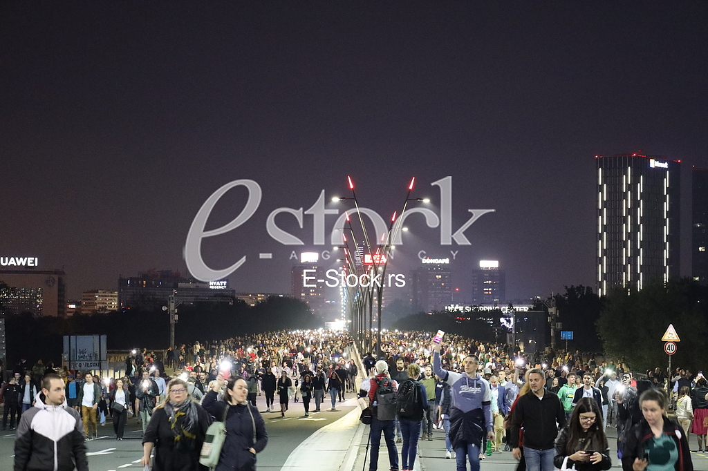 Protest Srbija protiv nasilja