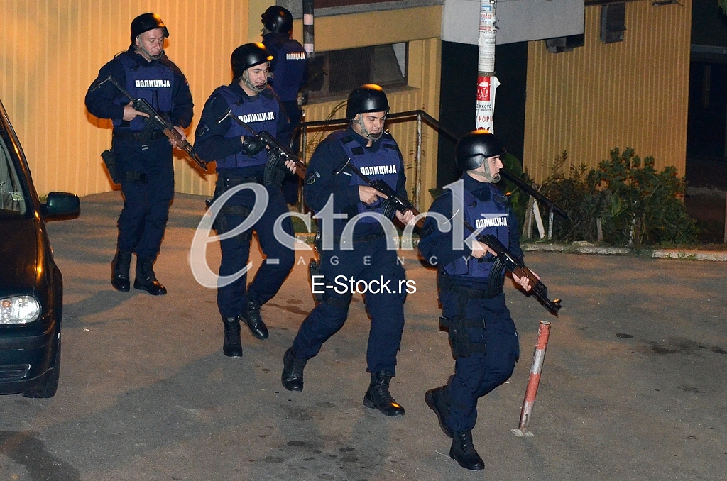 Police action in Zarkovo