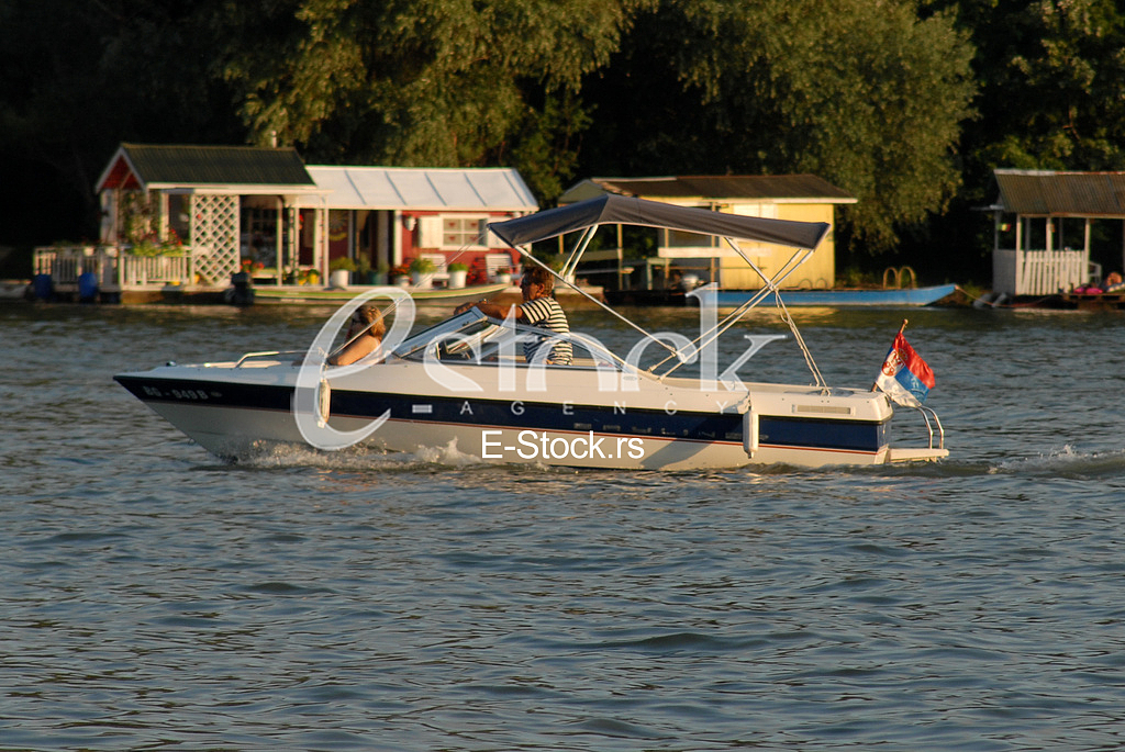  Driving a boat