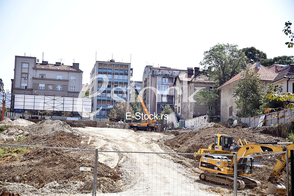 A death and accident at the construction site in Sarajevska Street