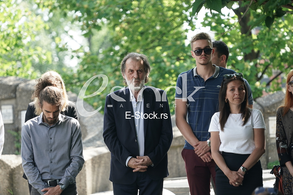 Vuk Draskovic, Sahrana Veselina Vese Simonovica