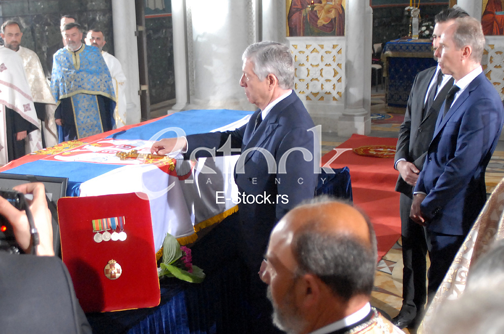 The funeral of Prince Aleksandar Karadjordjevic
