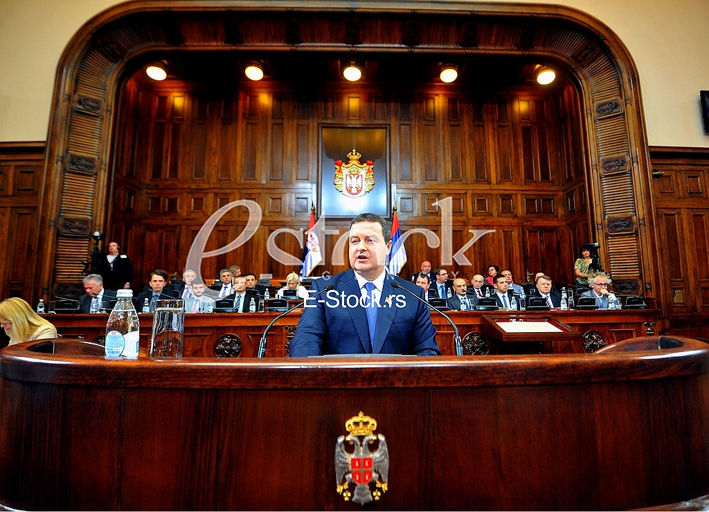 Serbian prime minister Ivica Dacic Serbian prime minister Ivica Dacic