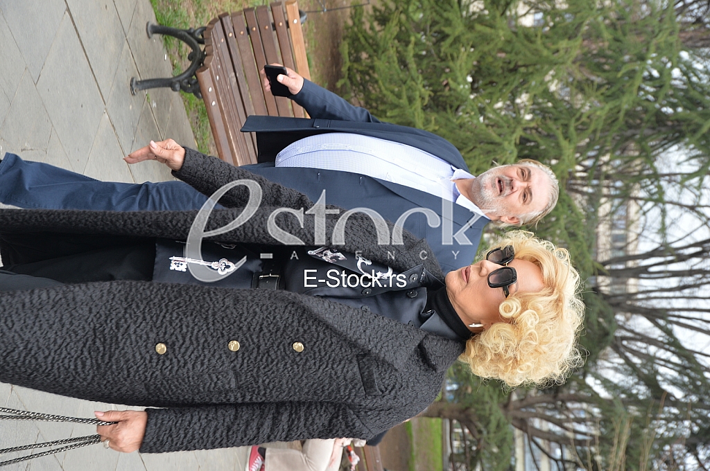 Slobodan Boba Zivojinovic i Lepa Brena