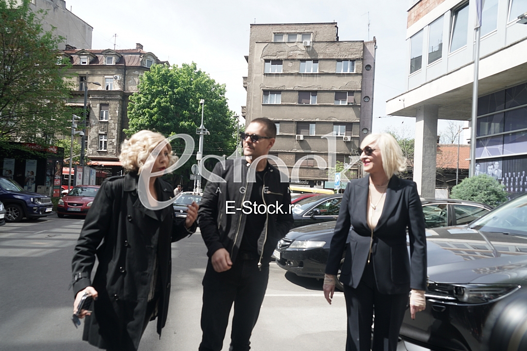 Sandra Perovic, Milos Bikovic i Olivera Kovacevic
