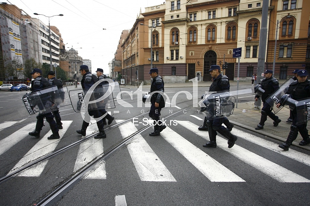Police and Pride in Belgade