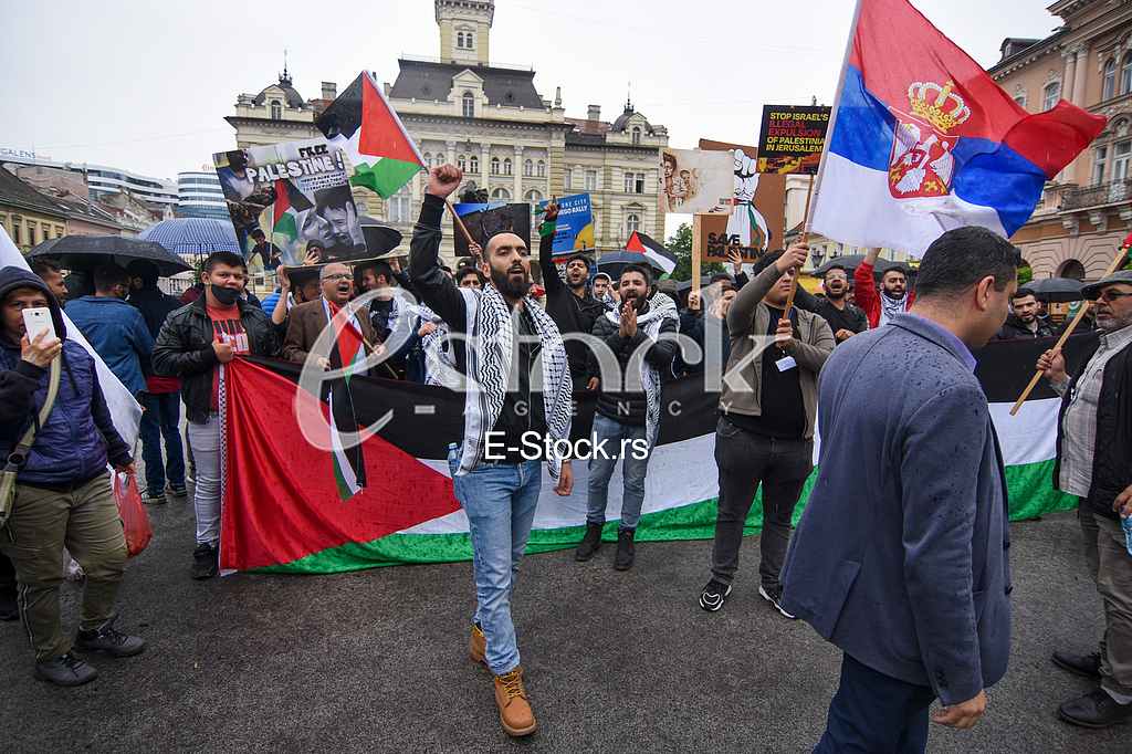 Protest podrske narodu Palestine