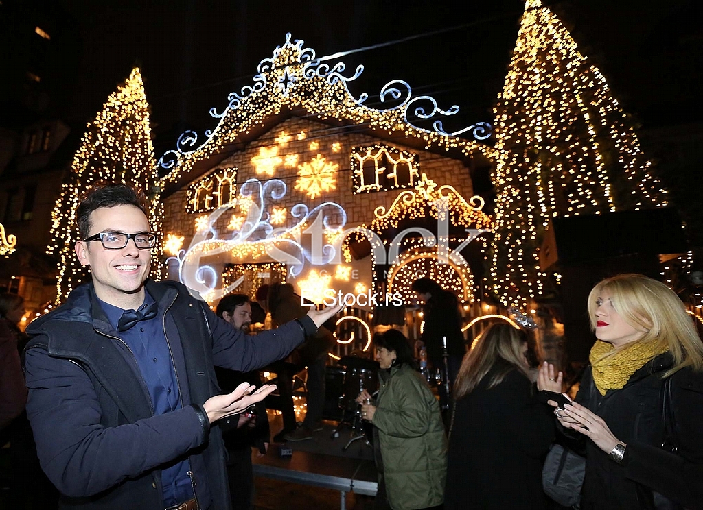 New Year's lighting