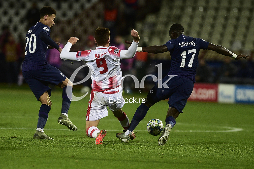 Milan Pavkov Crvena zvezda vs Tottenham