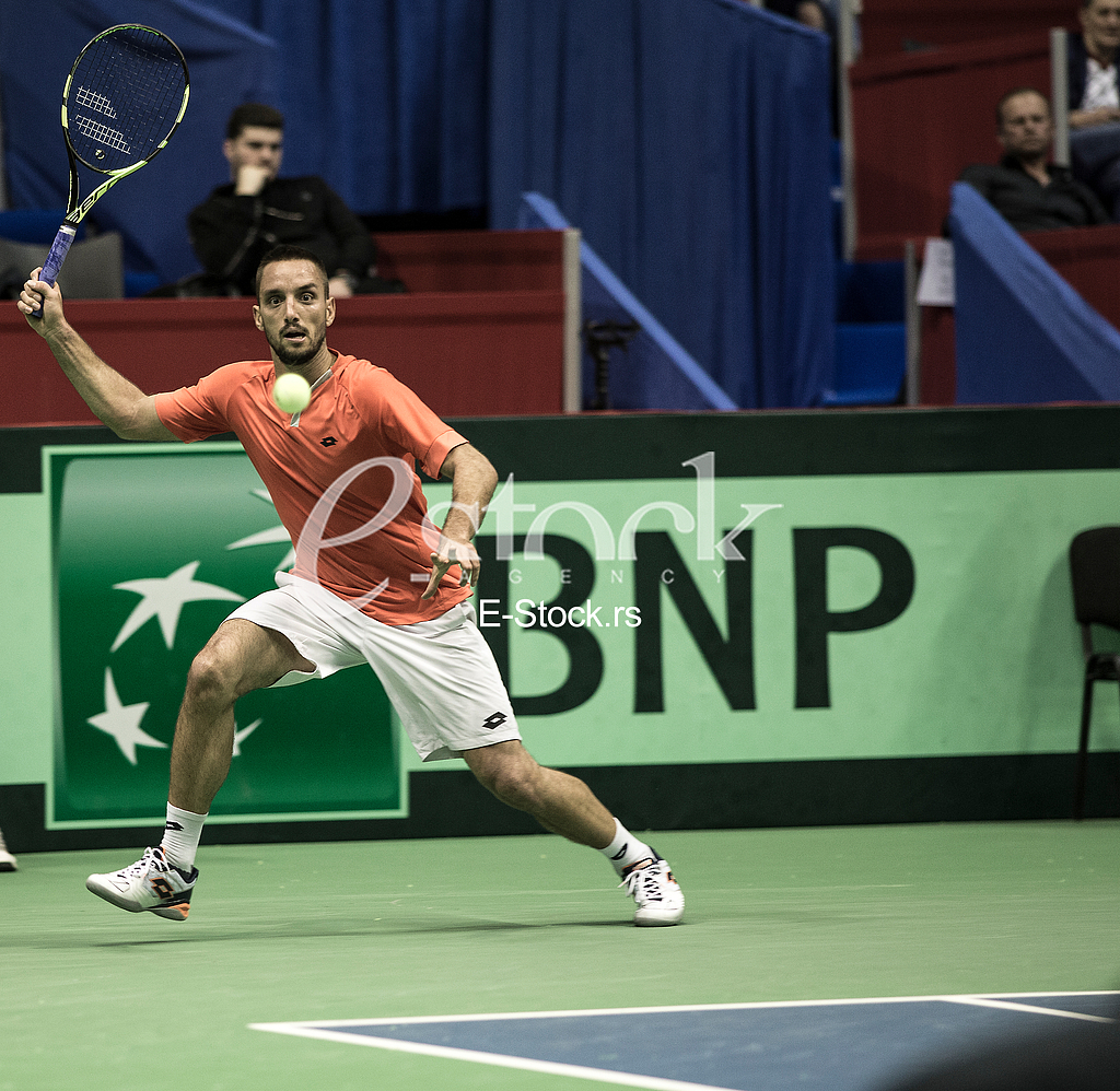 Davis Cup tennis Serbia