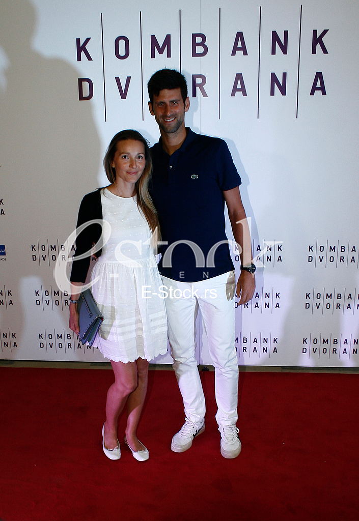 Novak i Jelena Djokovic - Izvan granica realnosti, premijera filma u kombant dvorani