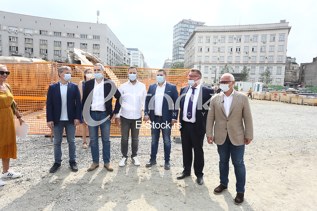 Andreja Mladenovic, Marko Stojcic, Nikola Nikodijevic i Goran Vesic
