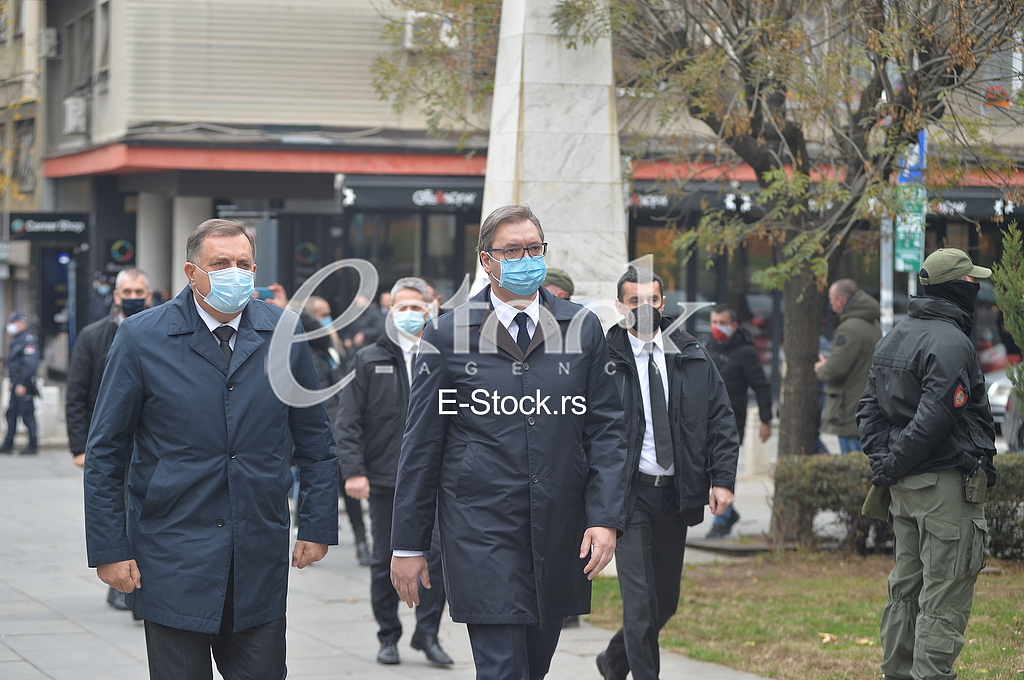 Milorad Dodik i Aleksandar Vucic