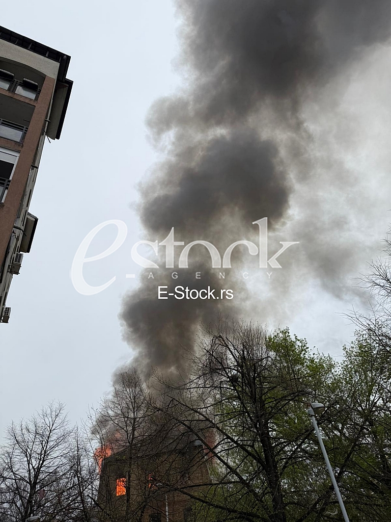 Pozar Stari mlin Obrenovac