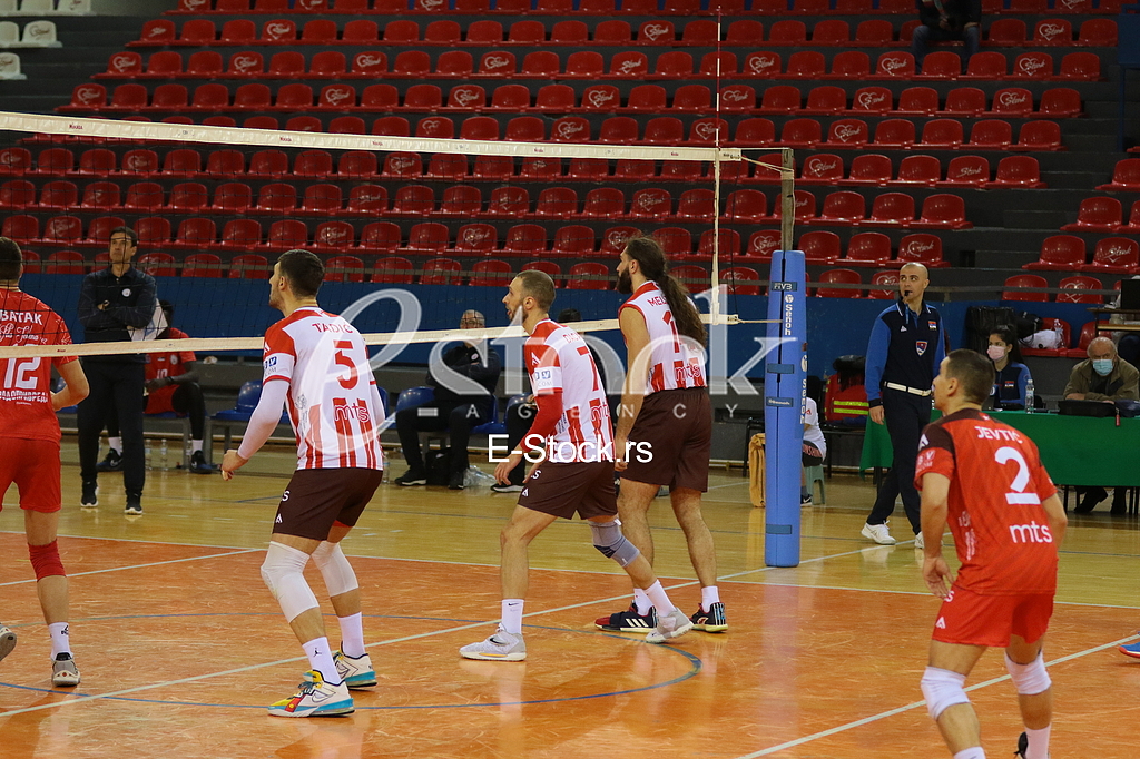 ODBOJKA - Polufinale kupa Srbije: Crvena zvezda - Mladi radnik