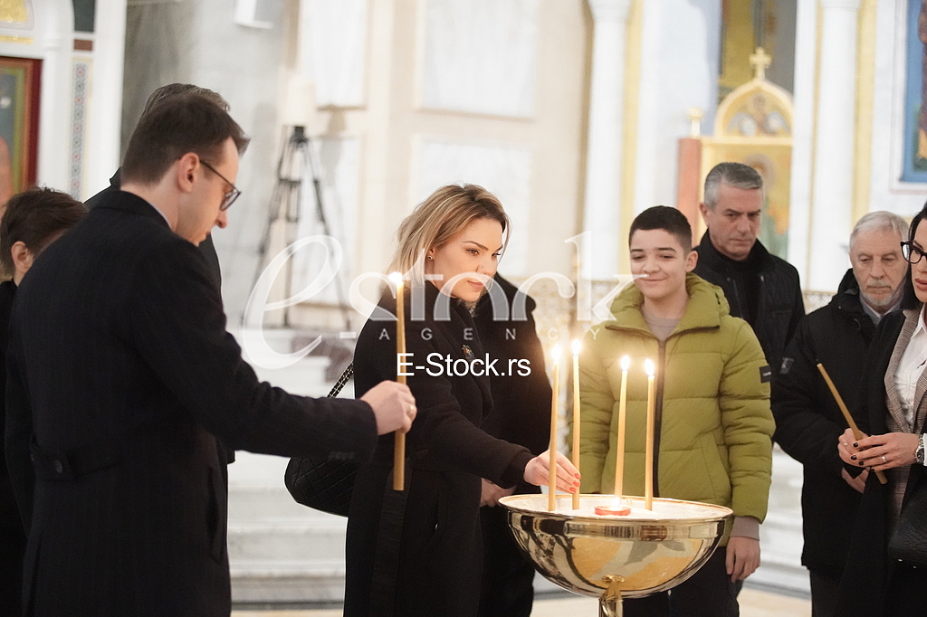 Aleksandar Vucic, Milena Popovic i Bogdan Ivanovic