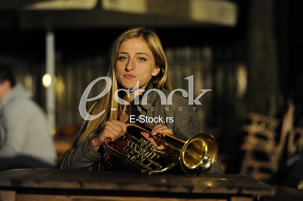 Trumpet festival in Guca, Danijela Veselinovic